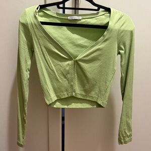 Zara cropped cardigan